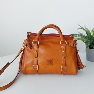 Dooney & Bourke Florentine Satchel Mini Size In Natural Color